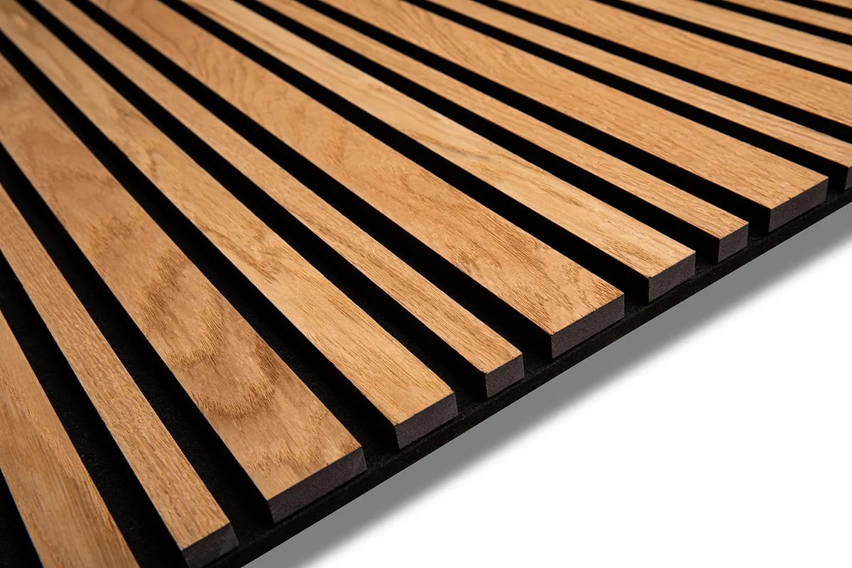 Oak black felt, Akustiskie līstu paneļi