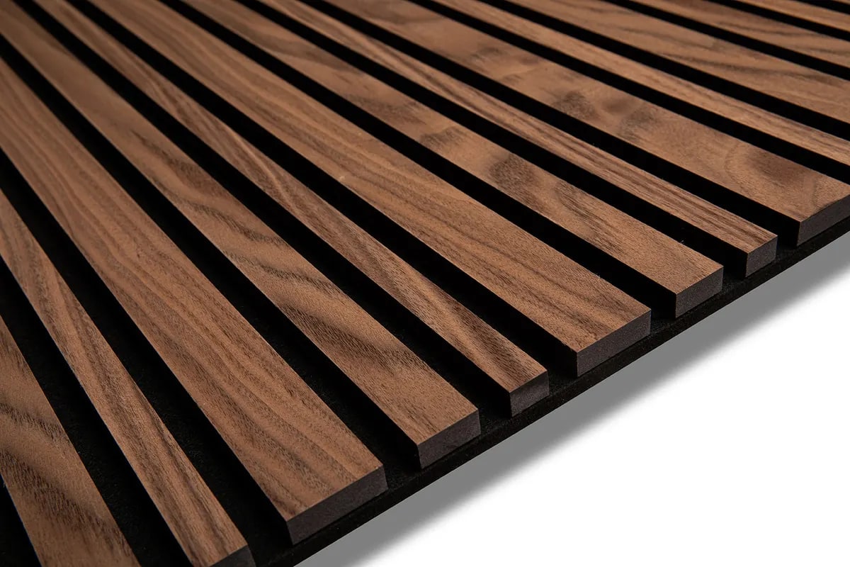 Walnut, Akustiskie līstu paneļi