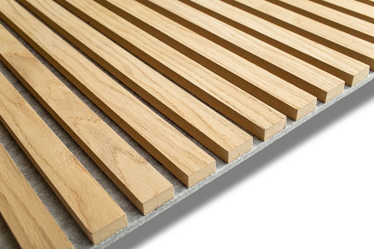 Oak Grey felt, Akustiskie līstu paneļi